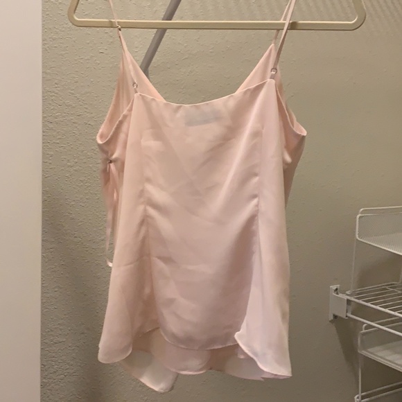 Blush Pink Wrap Tank - Picture 2 of 3